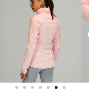 Lululemon down for it all jacket 8 NWT pink mist